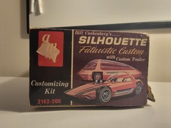 *Rare / Vintage* AMT Bill Cushenbery’s Silhouette (Empty) Box