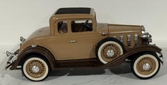 Hubley 1932 Chevrolet Coupe Metal Model Car – BUILT