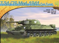 Dragon #7262 1/72 T-34/76 Mod. 1941 w/new cast turret