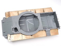 1:35 PE Detail Set Fender Shelves for scale model T 62 Zvezda
