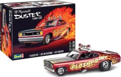 Level 4 Model Kit 1970 Plymouth Duster Funny Car 1/24 Scale Model by Revell