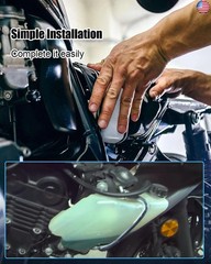 Motorcycle Coolant Reservoir Tank Replace 43078-0553 Fit for Kawasaki Ninja 650