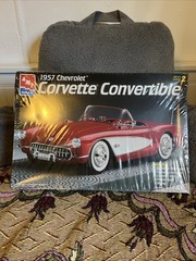 AMT 1957 Corvette Convertible LARGE 1/16 Scale #6464 VTG Unassembled Model Chevy