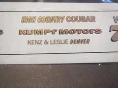 Kenz & Leslie 777 Cougar F/C 1/25 Decal from Fremont Racing Specialties