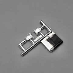 MPC 1/25 Pepsi Chevelle Stock Car Parts Kitbash Chrome Rear Suspension #101
