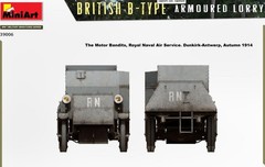 MINIART 39006 1/35 SCALE British B-Type Armoured Lorry Model Kit