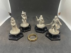 Lord of the Rings Movie Version Trivial Pursuit Game Replacement Pieces Tokens