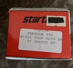 Starter Porsche 550 Spyder Tour Auto 1954 231 Indice GT Resin Car Kit 1:43