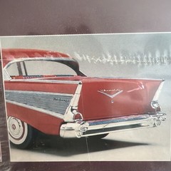 🚨AMT🏆1957 Chevy🔔Bel Air❤️Hardtop 1/25 Scale 3 ‘N 1 Classic Sealed