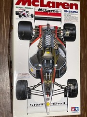 Tamiya 1/12 McLaren Honda MP4/6 with Top studio upgrades