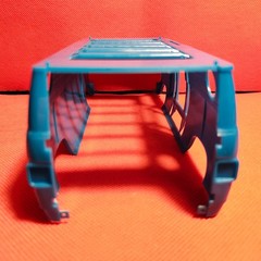 Body Shell & Frame 1977 GMC Van 1:25 scale model car part Revell
