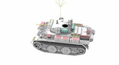 Border BT-018 1/35 German Pz.Kpfw II Ausf.L Luchs Late Production