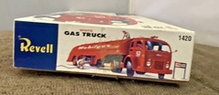 Revell 1:48 1956 Fruehauf Mobilgas White Gas Truck Sealed Model Kit #1420 A