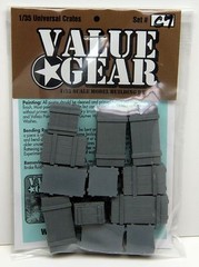 1/35 Universal Wooden Crates #7 – Value Gear Details – 12pcs Resin Stowage
