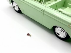 VINTAGE 1962 JO-HAN RAMBLER CONVERTIBLE MINT GREEN PROMO STYLE MODEL KIT!!
