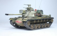 (Pre-Order) M48A3 Patton & accessories Vietnam war 1:35 Pro Built Model (Not RC)