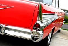 57 Chevy 1957 Chevrolet Built Vintage Car 1 24 Red BelAir 12 Model 56 18 1955 55