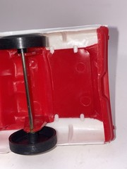 1964 Ford (sort of) Police 2door Hardtop 1/25 GAY TOYS Red/White Plastic Coaster
