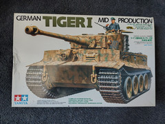 Tamiya Tiger I Mid Production 1/35 Tank Model Kit