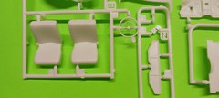 68 Bug Interior Seats 1968 Volkswagen Beetle VW 1/24 Tub Dash Steering Wheel