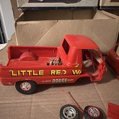 IMC #107-200 Dodge Little Red Wagon Plastic Model Kit 1/25th Lot Of Three Parts