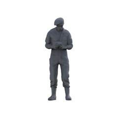 Yao’s Studio SSTR144900A 1/144 Military Model UK Tank Soldiers