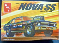 AMT Chevy Nova SS Pro Stocker 1/25 Scale Complete Model Kit
