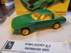 Rare! 1980 AMT Snap Fit Mazda “Mikado” RX-7 Built stock w/box 1/25