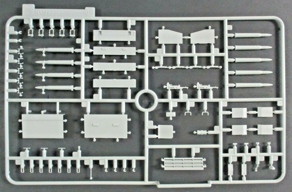 Dragon 1/35 Scale 8.8cm Pak 43 Waffentrager – Parts Tree F from Kit No. 6728