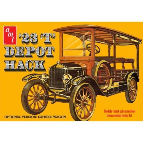 AMT 1923 1:25 SCALE Ford T Depot Hack Truck KIT #1237~NEW in BOX