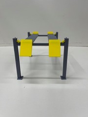 4 Post Lift for Display or Diorama in 1/24th, 1/25th Scale for model car display