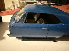 66 chevy chevelle malibu ss rat 427 model car Incomplete Junkyard Car