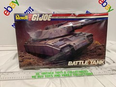 Vintage Revell G.I Joe Battle Tank Plastic Model Kit #8902U1 FACTORY SEALED