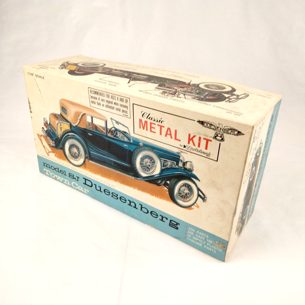 Gabriel Hubley Model SJ Duesenberg Town Car 1/18 Scale Classic Metal Model Kit