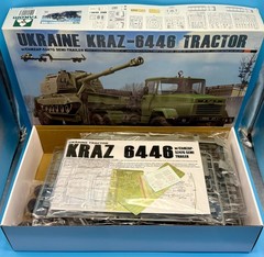 Takom 1/35 2019 Ukraine KraZ-6446 Tractor w/ ChMZAP-5247G Semi Trailer