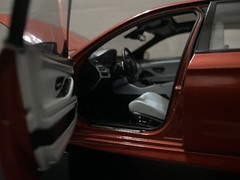 BMW Red Model Car with Opening Doors, Hood, and Detailed Interior