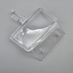 AMT/ERTL 1/25 Grave Digger Monster Truck Parts Kitbash Clear Windshield Glass