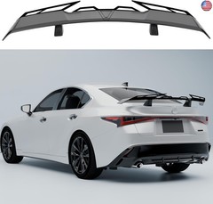 Carbon Fiber Look Spoiler Compatible with Lexus Sedan Saloon Accessories GT