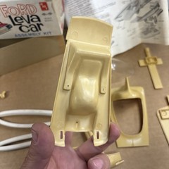 Complete RARE 1962 AMT FORD LEVA CAR ORIGINAL MODEL KIT