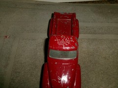 ORG. VINT. 1953 FORD PICKUP DEALERSHIP METAL 1/25 PROMO MODEL CAR BANK – NICE