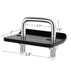 Eapele Tow Hitch Step For 2 Inch Receiver Universal Anti Slip Bumper