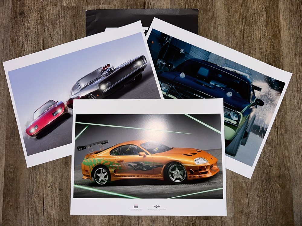 Fanhome – Fast & Furious Build The Toyota Supra MK. IV – USA Seller! – Prints