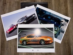 Fanhome – Fast & Furious Build The Toyota Supra MK. IV – USA Seller! – Prints