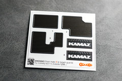1:35 3D Floor Mats Splash Guards for KAMAZ 65115 Zvezda 3650