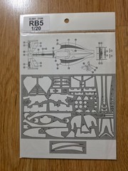1/20th Unknown Brand Decal for Red Bull RB5 2009. Item #D-001