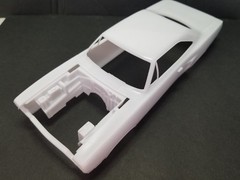 1970 Plymouth Road Runner BODY from Revell 1:24 Model Kit 70