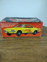 Vintage AMT 1969 Corsair Custom Plastic Model Car Kit Open Box Parts Are Sealed
