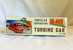 JO-HAN Chrysler Corp. TURBINE CAR model kit NEW in FACTORY SEALED LARGE BOX RARE