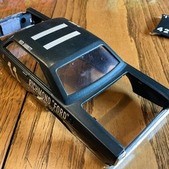 Built Model Car , AMT 1965 Galaxie 500 Vintage Style Stock Car