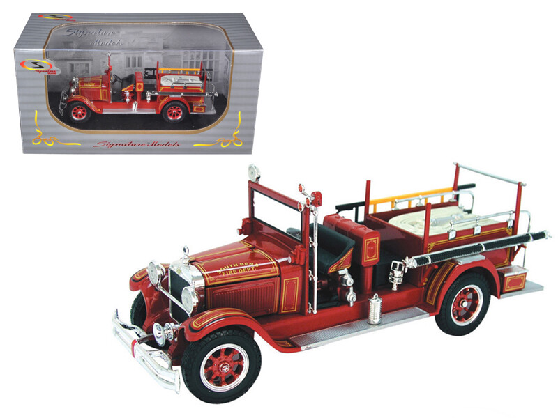 Signature Models 32347R 1928 Studebaker Fire Engine Red 1/32 Diecast Model